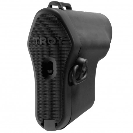 Troy Industries SBUT-LW1-00BT-00 Ltwt Battle Ax CQB Stock - BLK