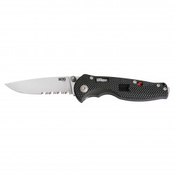 SOG Knives FSA97-BX Flash I - Partially Serrated Satin